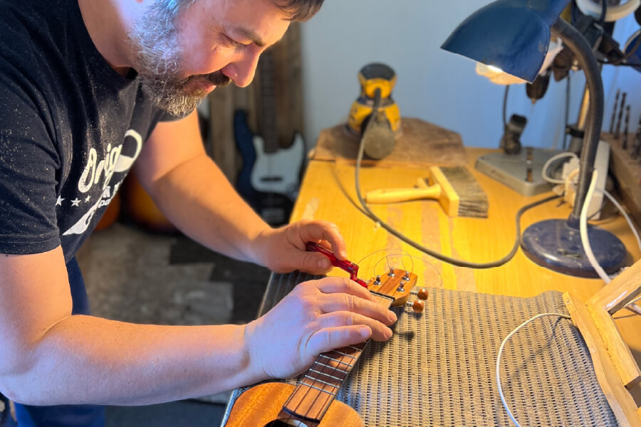 Luthier Robin Hubert